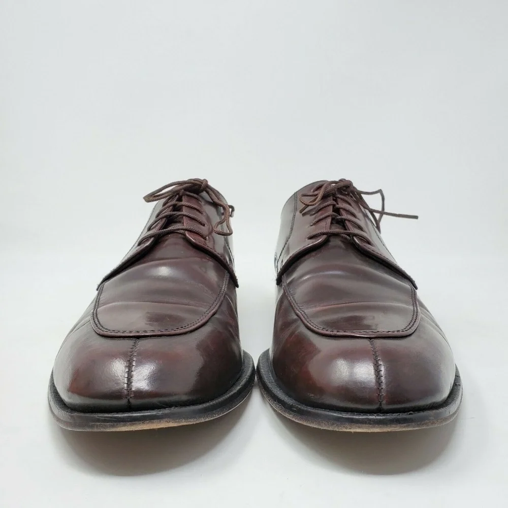 Cole Haan Nike Air Lot Brown Leather Oxford shoes